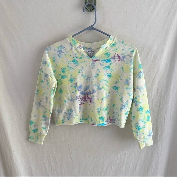 Tie Dye Crop Sweater - Picture 4 of 5